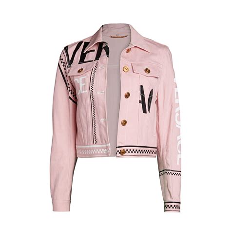 pink versace jacket|versace jackets cheap.